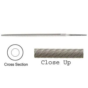 Nicholson Bastard Cut Round File