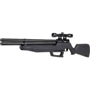 Air Venturi Ascent Hybrid PCP 22 Caliber Pellet Air Rifle with 4x 32 mm Scope