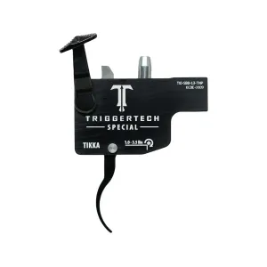 TriggerTech Special Single Stage Trigger for Tikka Left Hand Black Curved