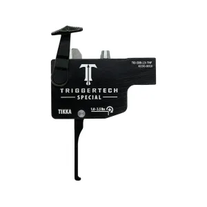 TriggerTech Special Single Stage Trigger for Tikka Left Hand Black Flat