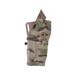 Safariland 6390RDSO OWB Holster Right Hand Glock 17 Gen 6 with Surefire X300U Cordura Wrapped Polymer Multicam