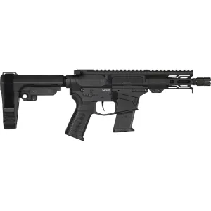 CMMG Banshee Mk57 5.7x28mm FN Pistol 5" Threaded Barrel 20+1 Round Armor Black Pistol Brace