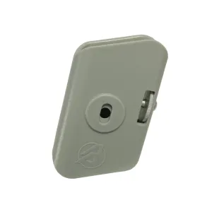 Double Alpha Single Stack Pistol Magazine Pouch Ambidextrous Plastic Silver