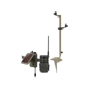 Stealth Cam Revolver Pro 3.0 Cellular Trail Camera with Solar Panel and Mount