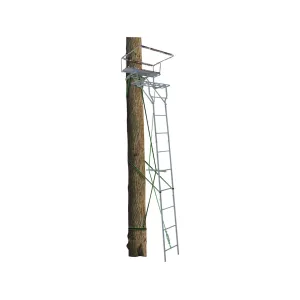 Ol'Man Bloodhound Double Jaw and Truss Ladder Treestand