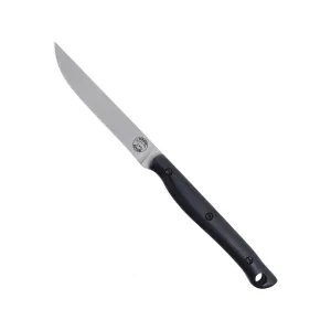 White River Knives Exodus 3 Fixed Blade Knife 3" Drop Point CPM MagnaCut Stonewashed Blade Canvas Micarta Handle Black
