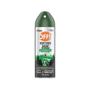 OFF! Sportsmen Deep Woods Bug Spray 6oz Aerosol