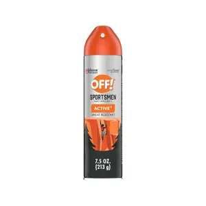 OFF! Sportsmen Active Bug Spray 7.5oz Aerosol