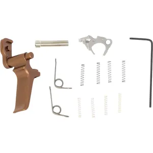Grayguns Competition Adjustable Straight Trigger Kit for Sig P320 TiCN Copper