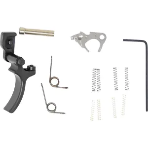 Grayguns Competition Adjustable Curved Trigger Kit for Sig P320 Black