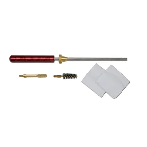 Pro-Shot Competition Pistol Cleaning Kit 357 to 45 Caliber 8" Stainless 8 x 32 Thread