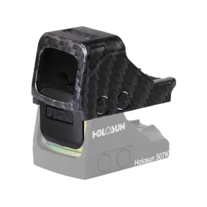 OpticGard Sight Cover for Holosun 507K X2 Carbon Fiber