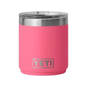 YETI Rambler Stackable Lowball 2.0 Ceramic Lined Cup 10oz Tropical Pink