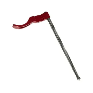 TandemKross Spartan Skeletonized Charging Handle for Ruger 10/22 Red