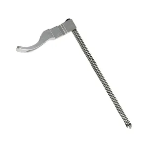 TandemKross Spartan Skeletonized Charging Handle for Ruger 10/22 Silver