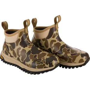 Drake Men's Offroad Waterproof Camp Boots Rubber Old School Camo 12 D