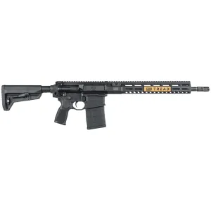 Sig Sauer 716i Tread Semi Automatic Rifle 308 Winchester 16" Black Threaded Barrel Anodized Black Frame Black Collapsible Stock