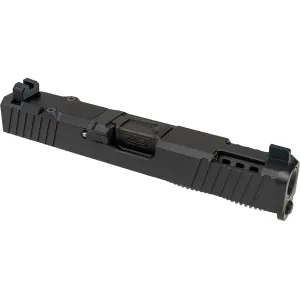 Zaffiri Precision ZPS3 Complete Ported Slide for Glock 43x RMSc Cut Black