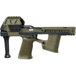 Flux Defense Raider X Pistol Chassis with Brace for Sig P320 Ranger Green