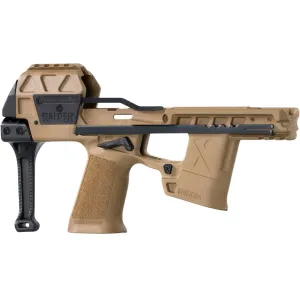 Flux Defense Raider X Pistol Chassis with Brace for Sig P320 FDE