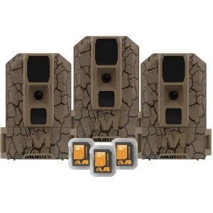 Muddy Pro Cam Trail Camera 22 MP Combo 3PK