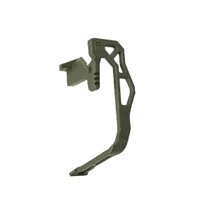 Phase 5 V3 Extended AR-15 Bolt Release OD Green Cerakote