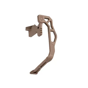 Phase 5 V3 Extended AR-15 Bolt Release FDE Cerakote