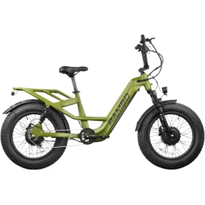Rambo Revolt Electric Hunting Bike AWD Dual 1000W Motor 15Ah Battery OD Green