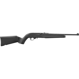 Ruger 10/22 Semi Automatic Rifle 22 Long Rifle 16.12" Satin Black Barrel Black Frame Black Field Stock