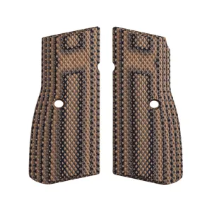 FN High Power Grips G10 Hyena Brown