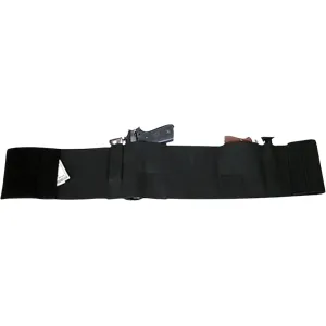 Bulldog Deluxe Belly Band Holster Ambidextrous Universal Medium Nylon Black