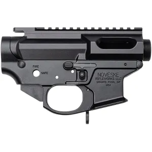 Noveske N9 Gen4 AR-9 Ambidextrous Receiver Set Anodized Black