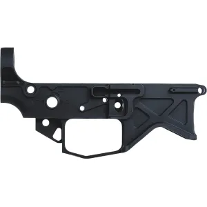 Battle Arms Authority Elite AR-15 Lightweight Billet Stripped Lower Receiver Black Anodized