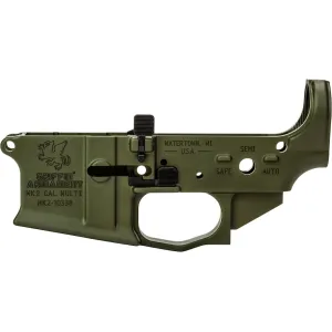 Griffin Armament MK2 AR-15 Ambidextrous Stripped Lower Receiver Warhawk Green