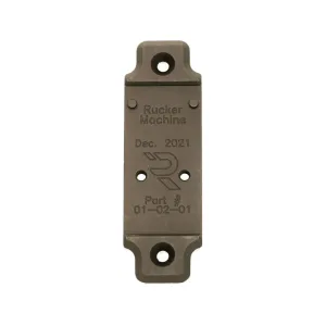 Rucker Machine Ruger Mark Series Pistol Red Dot Mount Shield Pattern