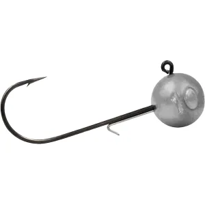 Mustad UltraPoint 1/4oz Round Ball Jighead 3/0 Natural 25PK