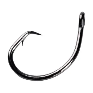 Mustad Demon Offset Circle 3X Hook #7/0 Black Nickel 25PK