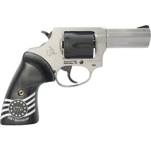 Taurus 856 America's 250th 38 Special Revolver 3" Stainless Barrel 6 Round Black Grip