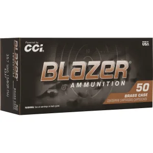 Blazer Brass 357 Magnum Ammo 158 Grain Full Metal Jacket Box of 50