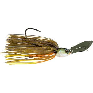 6th Sense Fixed Jigsaw Bladed Jig Bluegill Fire 1/4 oz