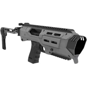 Meta Tactical MX1 Pistol Chassis with Folding Brace for Glock Gray