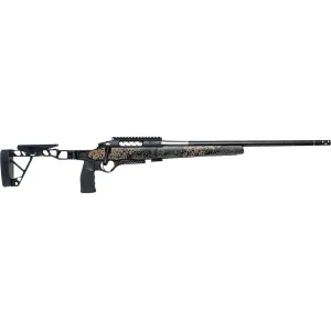 Seekins Precision Havak Element Hunter Bolt Action Rifle 308 Winchester 16" Carbon Fiber Threaded Barrel Black Frame Woodland Folding Stock