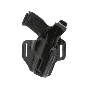 Galco Fletch OWB Holster Left Hand Glock 19, 19X, 23, 32, 45 Leather Black