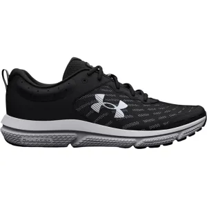 Under Armour Men's Charged Assert 10 Running Shoes Synthetic Black/Black/White 9.5 D