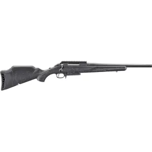 Ruger American Gen II Patrol Bolt Action Rifle 308 Winchester 16.1" Graphite Black Threaded Barrel Graphite Black Frame Black/Gray Adjustable Stock