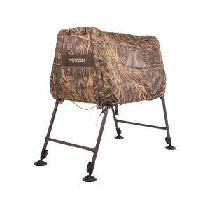 MOmarsh Invisilab Elevated Dog Blind Mossy Oak Original Shadwograss
