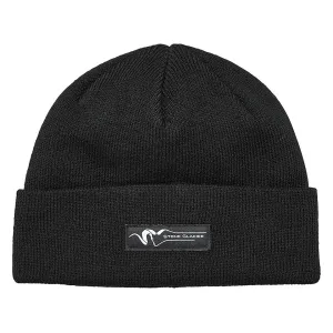 Stone Glacier Men's Bluff Knit Cuffed Beanie Black One Size Fits Most