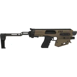 Meta Tactical Evo Pistol Chassis with Brace Tan