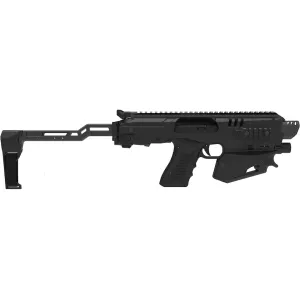 Meta Tactical Evo Pistol Chassis with Brace Black