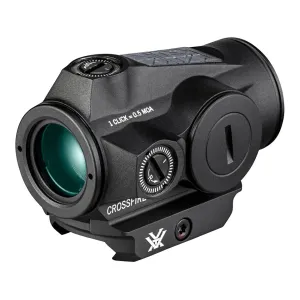 Vortex Optics Crossfire II Solar Red Dot Sight 1x 2 MOA Dot with Picatinny Mount Matte Black